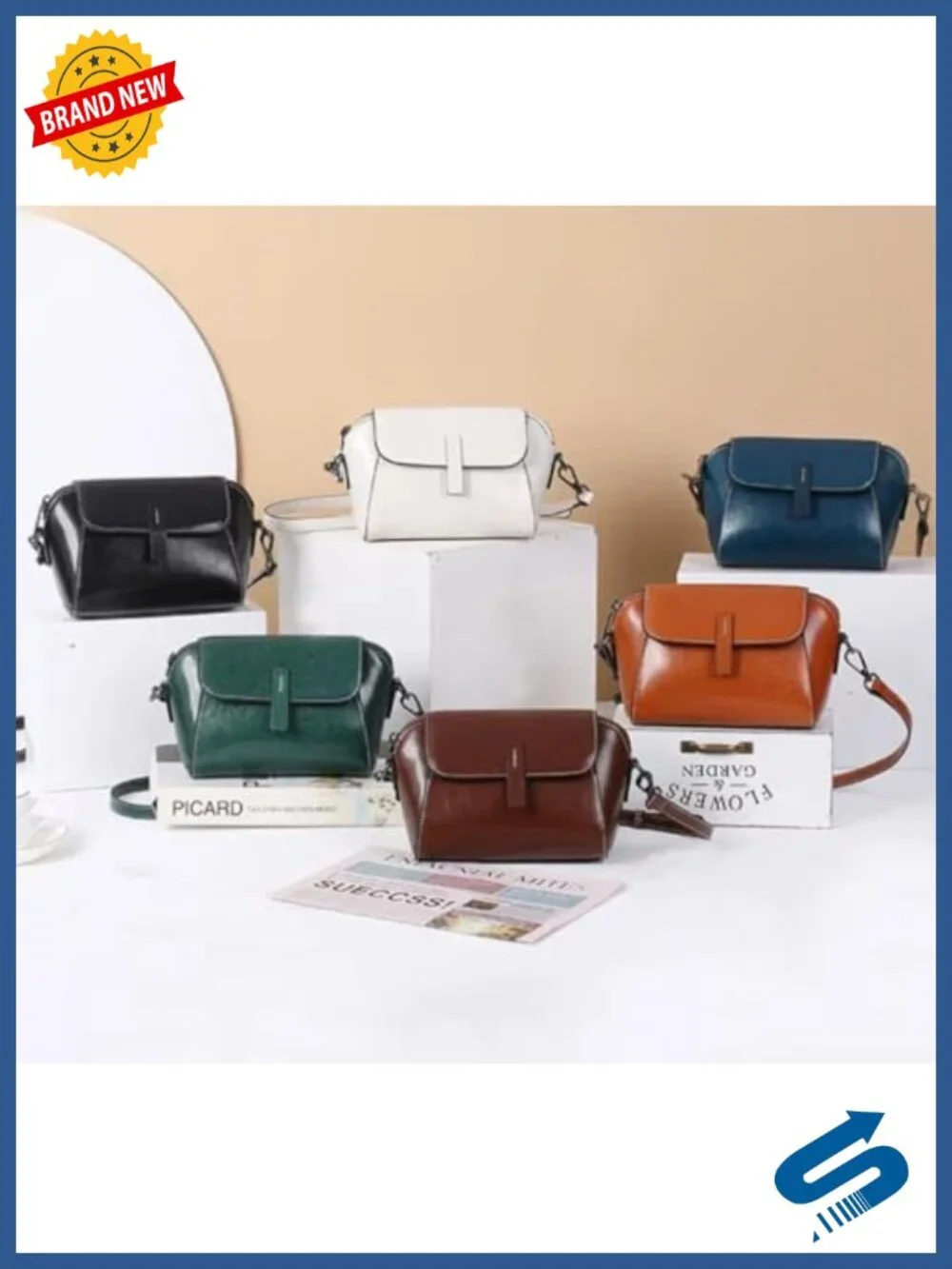 Genuine Leather Mini Small Crossbody Shoulder Bag